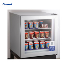 50L Countertop Mini Ice Cream Display Showcase Freezer with CE